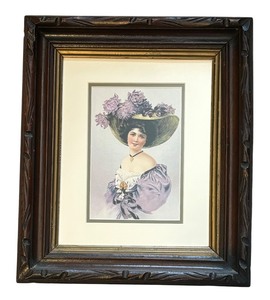 lot 363 image: Vintage Little Lady Demure Print by Botarro