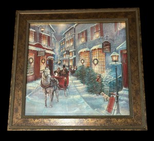 lot 362 image: Christmas Memories Framed Print by Ruane Manning