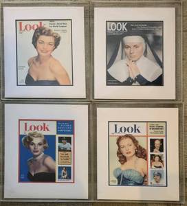 lot 317 image: LOOK Magazine Cover Prints