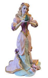 lot 390 image: Lenox The Princess & The Frog Prince Figure