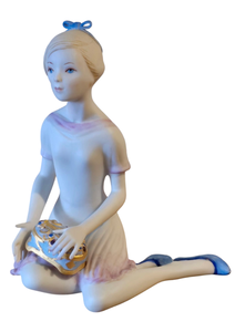 lot 392 image: Cybis Pandora Girl Figurine