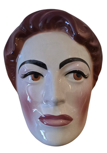 lot 330 image: Vintage Clay Art Joan Crawford Wall Plaque