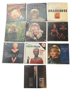lot 445 image: Record Albums by Peggy Lee including Make It with You, Where Did They Go, In the Name of Love and More