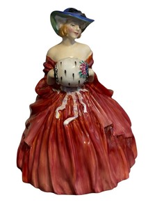 lot 446 image: Royal Doulton Genevieve Figurine