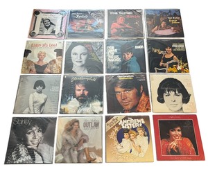 lot 453 image: Record Albums by Patty Page, Xtabay, Glen Campbell, The Andrew Sisters, Shirley Bassey and More