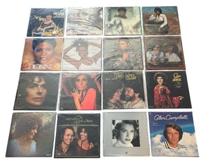 lot 493 image: Vintage Record Albums by Lena Horne, Dionne Warwick, Cleo Laine, Glen Campbell and More
