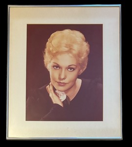 lot 509 image: Kim Novak Vintage Portrait Framed Print