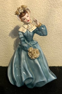 lot 525 image: Vintage Clarissa Figurine by Florence Ceramics