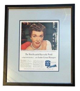 lot 534A image: Jane Wyman for Lustre-Creme Shampoo Advertising Print