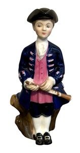 lot 543 image: Royal Doulton Boy from Williamsburg Figurine, HN 2183