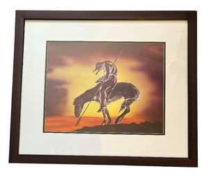 lot 586 image: End of the Trail Print by James Earle Fraser