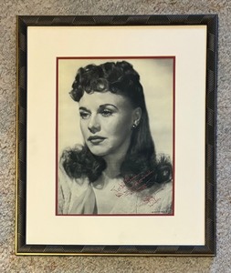 lot 610 image: Ginger Rogers Autographed Print