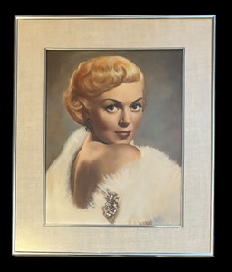 lot 605 image: Lana Turner Portrait Print