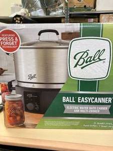 lot 36 image: Brand New in Box Ball Easy Electric Water Bath Canner