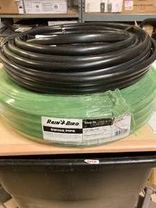 lot 94 image: Brand New Rain Bird Swing Pipe & Rain Drip Poly Drip
