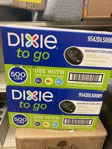 lot 120 image: 2 Brand New Cases of 500 Hot Cup Lids to use with 12, 16, and 20 oz cups