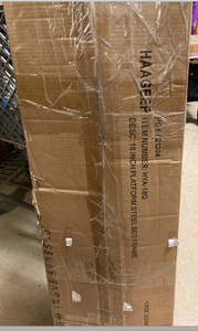 lot 78 image: New in Box 18 Platform Bed Frame