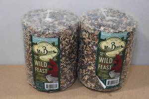 lot 95 image: 2 Mr Bird Wild Bird Feast 4lb Cylinders