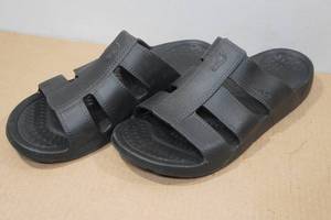lot 128 image: Nuusole Mens Stanley Rubber Slides -Size 10