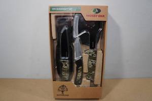 lot 153 image: Mossy Oak 3-Pack Bushcraft Kit