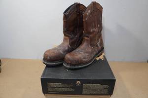 lot 179 image: Irish Setter Edgerton Mens 11 Pull-On Work Boots -Size 14