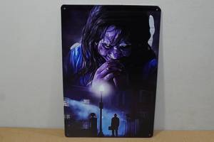 lot 191 image: Novelty Metal Sign -Exorcist