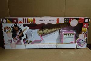 lot 22 image: FAO Schwarz Stage Stars Electric Guitar and Amp