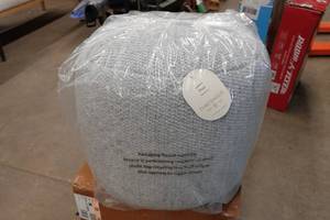 lot 33 image: Threshold Handwoven Pouf