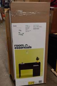 lot 40 image: Room Essentials Desk -Espresso Finish