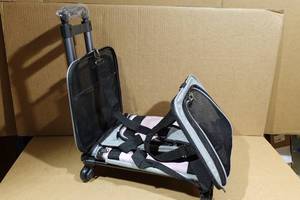 lot 58 image: Pet Carrying Bag with Cart