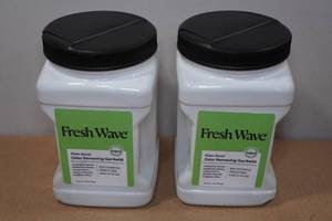 lot 68 image: 2 Fresh Wave Odor Removing Gel Refills 3.15lbs