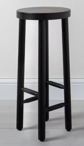 lot 62 image: Hearth & Hand Accent Table -Black