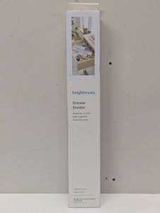 lot 8 image: Honeycomb Drawer Divider Diamond Opening - Brightroom Polypropylene Sock & Clothes Organizer, 14.02 x 18.09, White