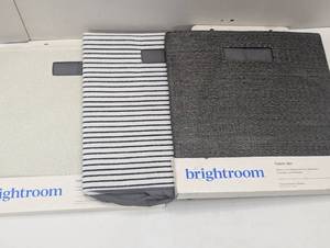 lot 58 image: Mixed 3 Pack - 13 x 13 Fabric Bin - Brightroom - Mixed 3 Pack