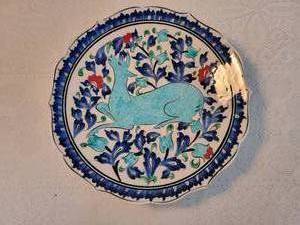 lot 164 image: Artist Hand Made Avanos Signed Plate