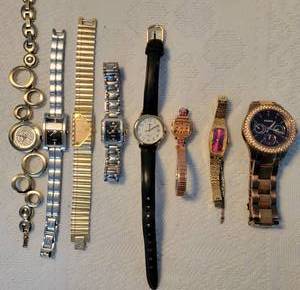 lot 117 image: Ladies Fashion Watch Collection  Gotham  Seiko  Fossil