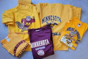 lot 150 image: University of Minnesota Shirt Sweatshirt Collection