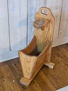 lot 202 image: Cork Coaster Magazine Stand