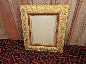 lot 307 image: Vintage Elegant Gilt Foliate Beveled Mirror