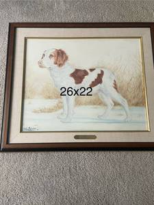 lot 270 image: SIGNED Fantastic Original Fine Art Painting - Carl J. Melichan - Charlie