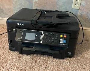 lot 279 image: Epson WorkForce WF-3620 Color Inkjet All-in-One Printer