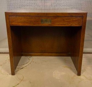 lot 67 image: Vintage MCM Dixie Act II Writing Table