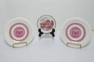 lot 13 image: Vintage German Plates - Set of Three
