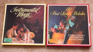 lot 64 image: Lot of 2 Vintage Readers Digest Multi Album Box Sets - LP Vinyl Records #2