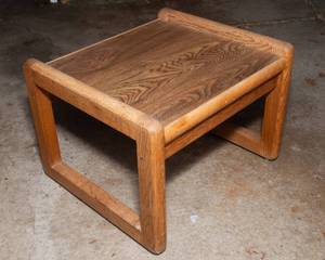 lot 73 image: Wooden Side Table