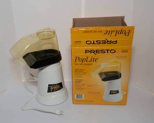 lot 107 image: Presto PopLite Hot Air Popper  Fast, Healthy, and Convenient Popcorn Maker
