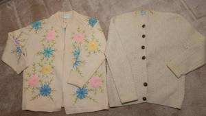 lot 163 image: Two Wool Sweaters