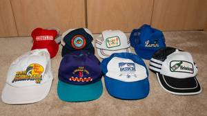 lot 171 image: Vintage Hats Collections - Set of 8 including 1994 Andretti Texaco Havoline Racing and Bass Pro Shops World Fishing Fair 1992