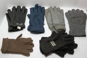 lot 191 image: Seven Pairs of Mens Gloves