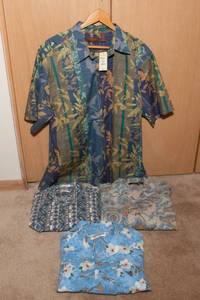 lot 289 image: Mens XL Vacation Shirts